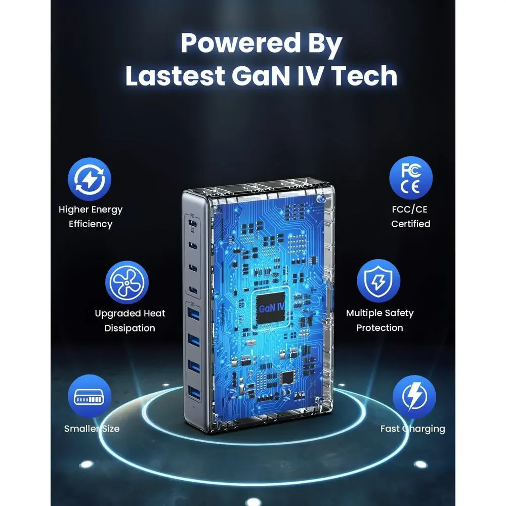 LanLuk 200W USB C Charger Block